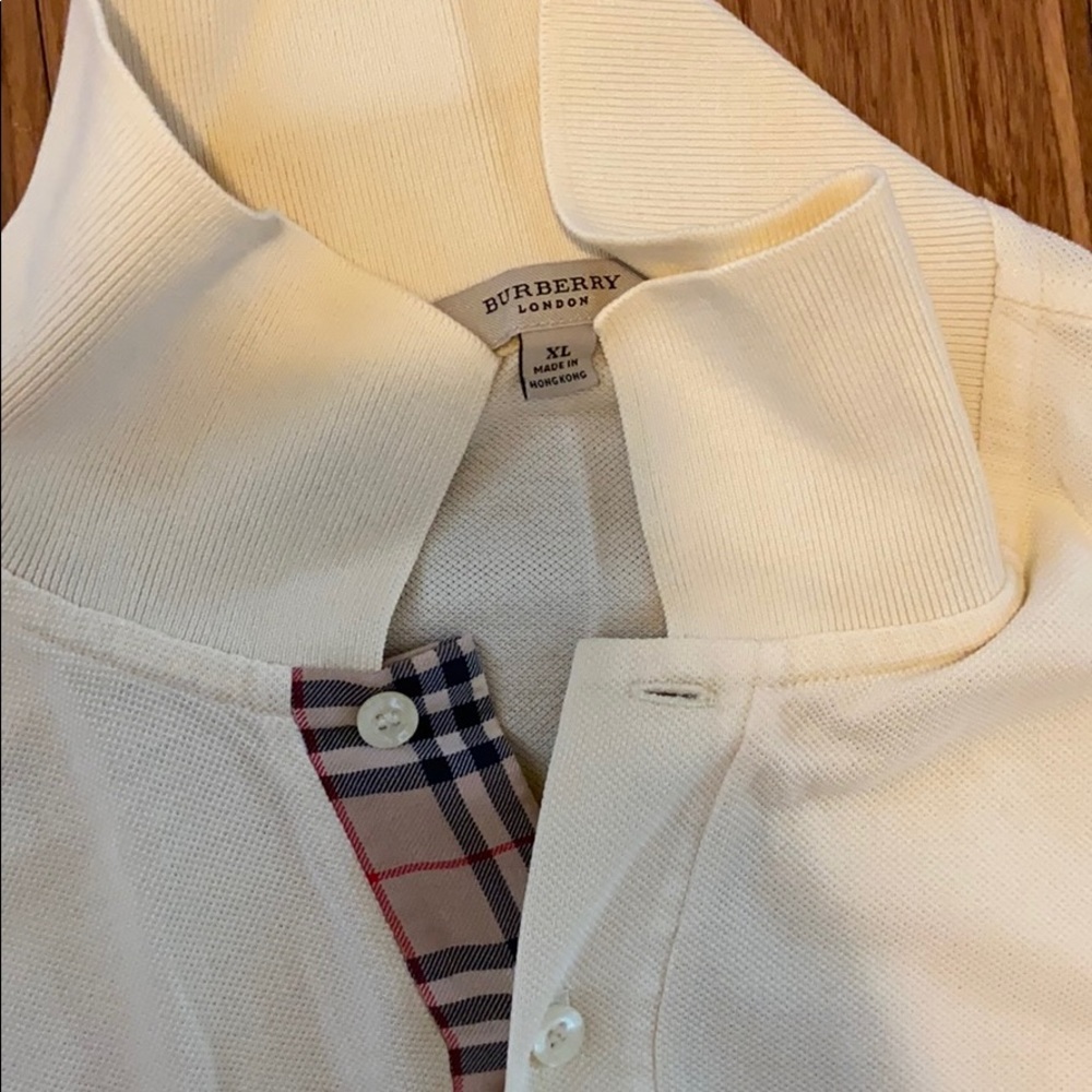 Burberry men’s XL polo